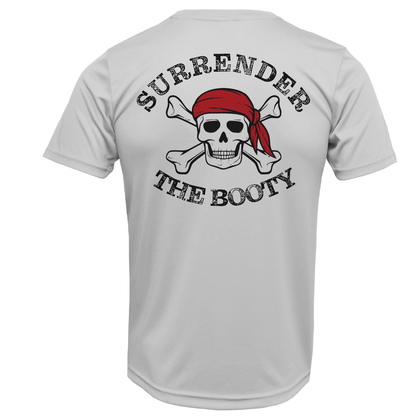 Saltwater Born Pensacola, FL "Surrender The Booty" Men's Short Sleeve UPF 50+ Dry-Fit Shirt