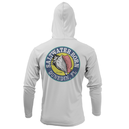 Saltwater Born Dunedin, FL State of Florida Long Sleeve UPF 50+ Dry-Fit Hoodie