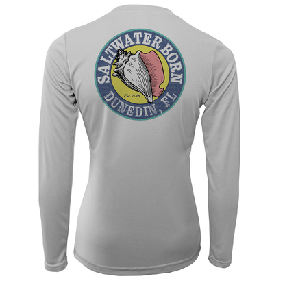 Saltwater Born Dunedin, FL "Saltwater Hair Don't Care" Long Sleeve UPF 50+ Dry-Fit Shirt