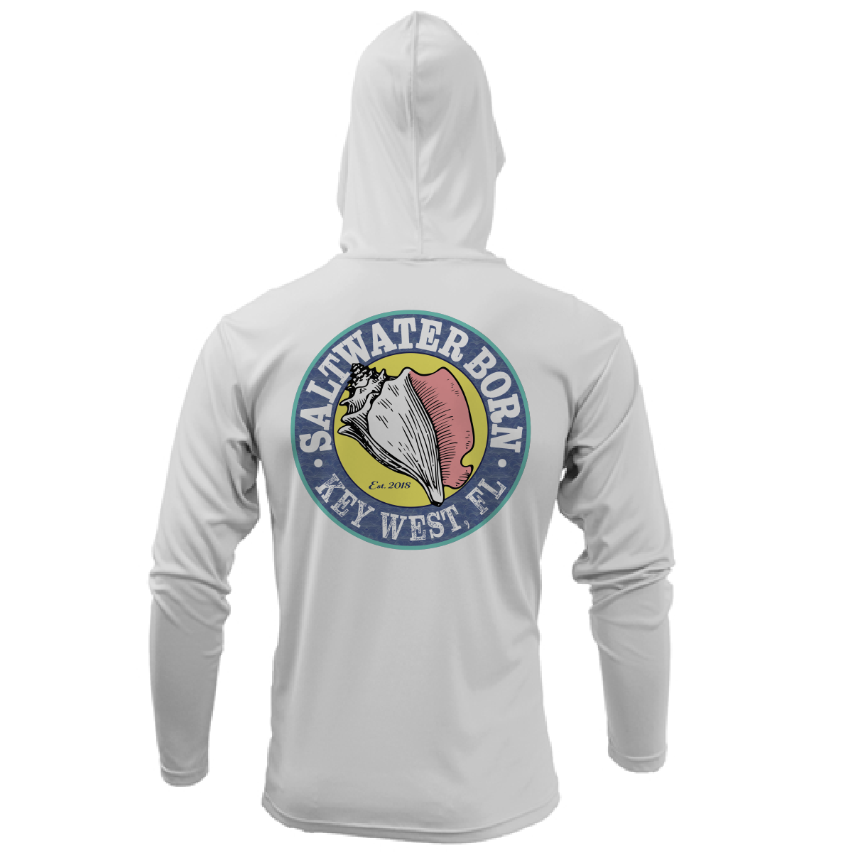 Saltwater Born Baby Turtles Long Sleeve UPF 50+ Dry-Fit Hoodie