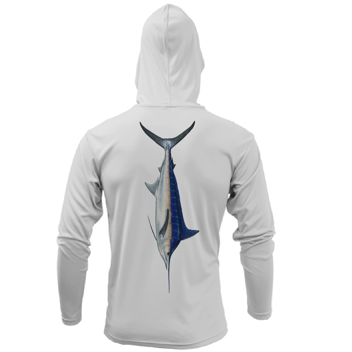 Saltwater Born St. Pete Beach, FL Blue Marlin Long Sleeve UPF 50+ Dry-Fit Hoodie