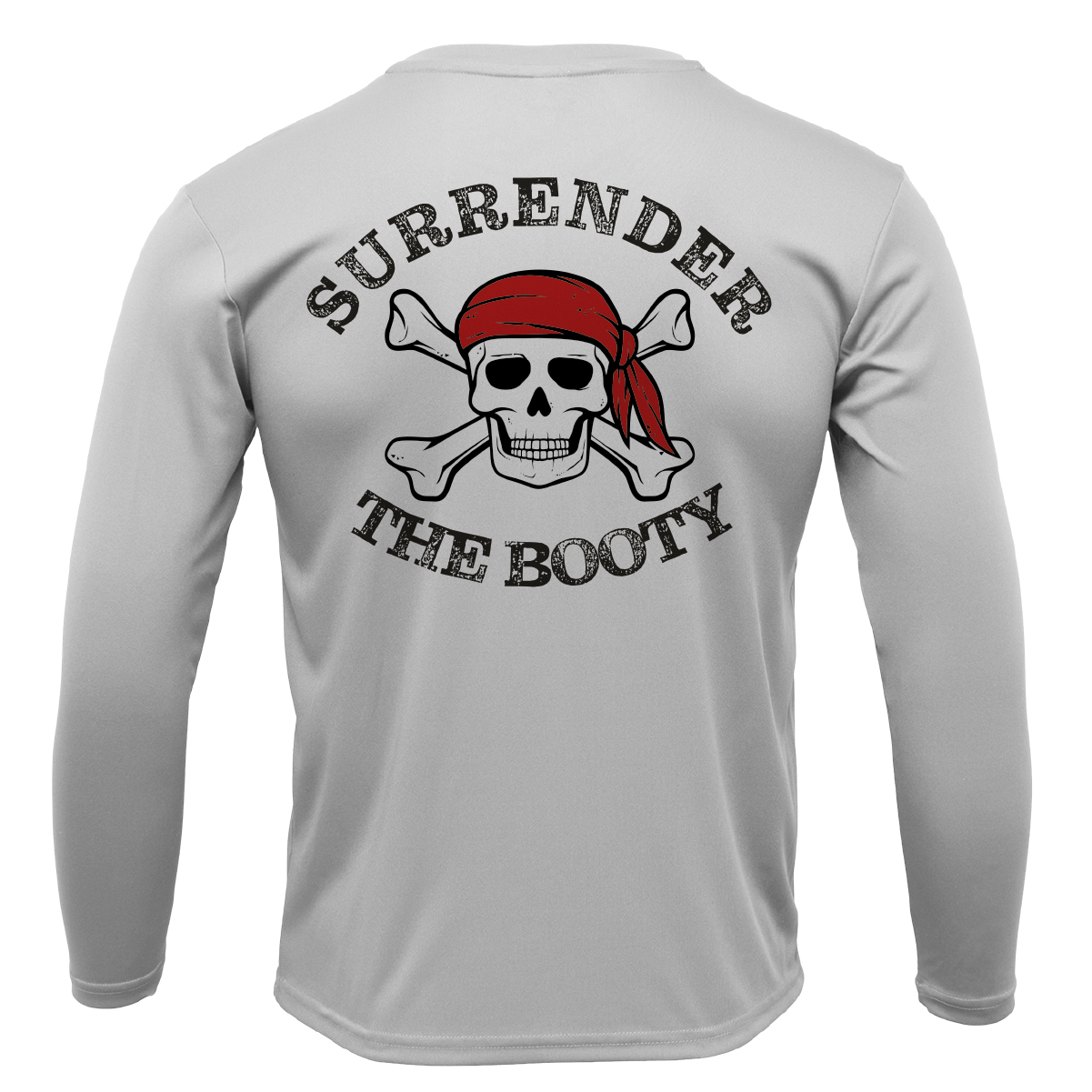 Siesta Key, FL "Surrender The Booty" Long Sleeve UPF 50+ Dry-Fit Shirt