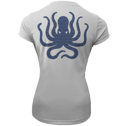 Saltwater Born Key West, FL Kraken Women's Short Sleeve UPF 50+ Dry-Fit Shirt