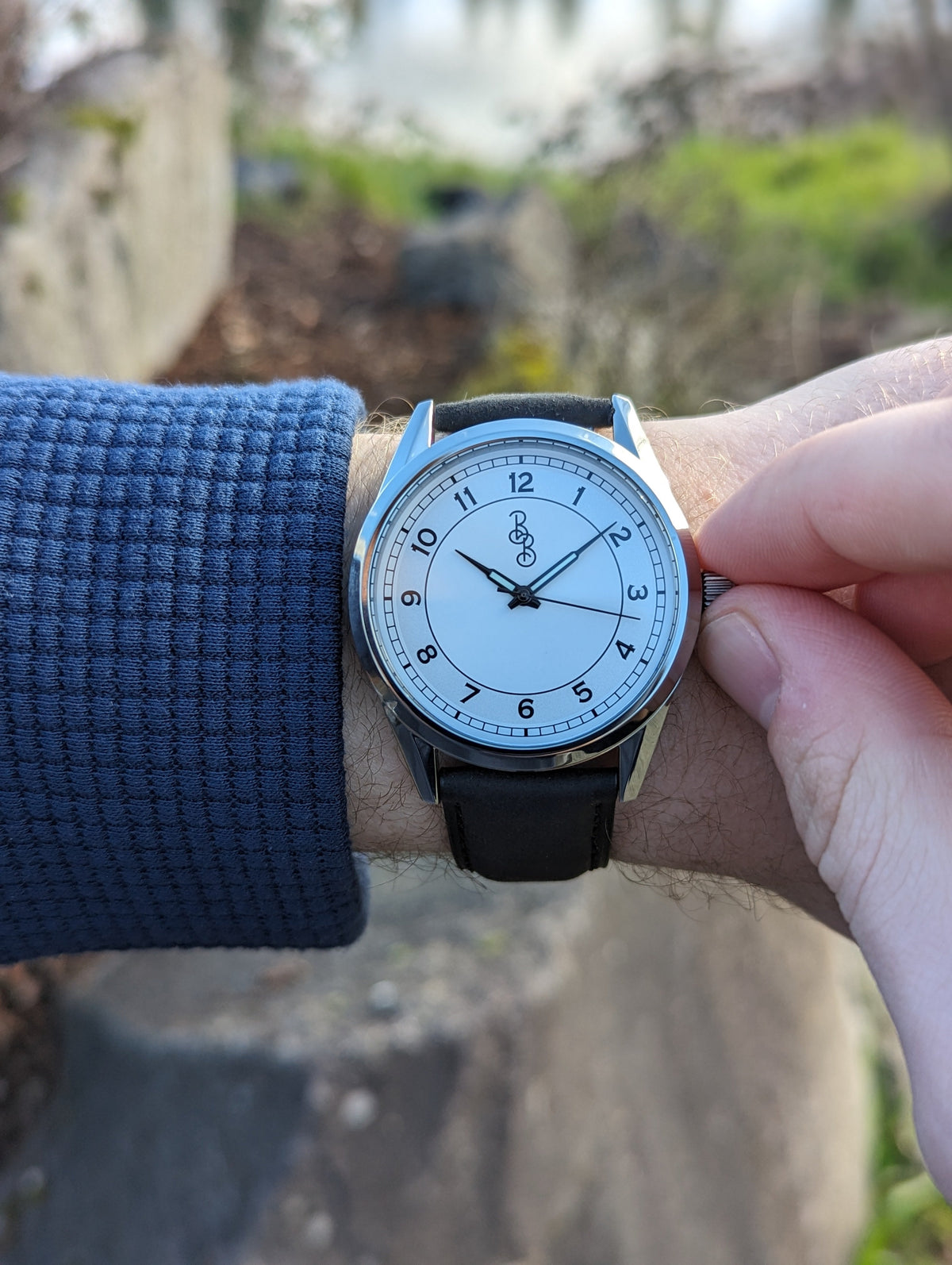 Beyond Boring Watch Co. Silver Classic Watch