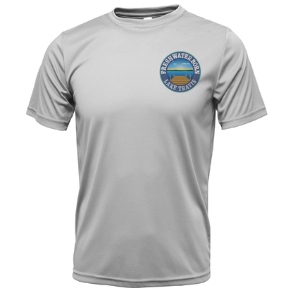 Saltwater Born Lake Travis "All For Rum and Rum For All" Men's Short Sleeve UPF 50+ Dry-Fit Shirt