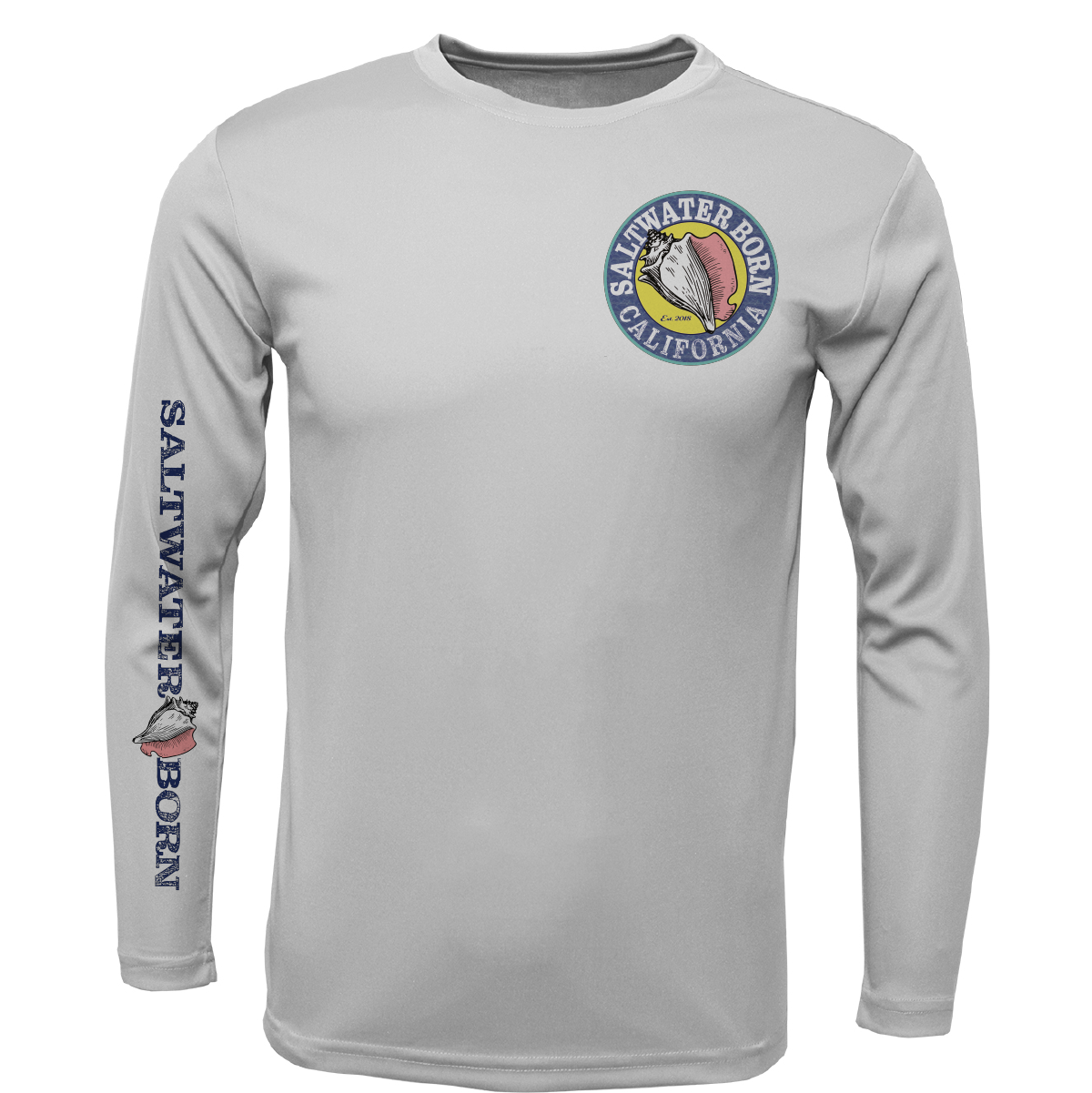 Saltwater Born California Kraken Long Sleeve UPF 50+ Dry-Fit Shirt