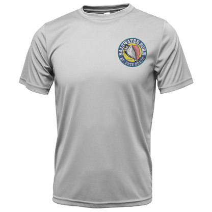 St. Pete Beach, FL "Surrender The Booty" Men's Short Sleeve UPF 50+ Dry-Fit Shirt