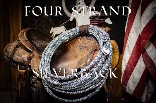 310 Ranch Life Poly Ranch Rope: Silverback ~ Four Strand