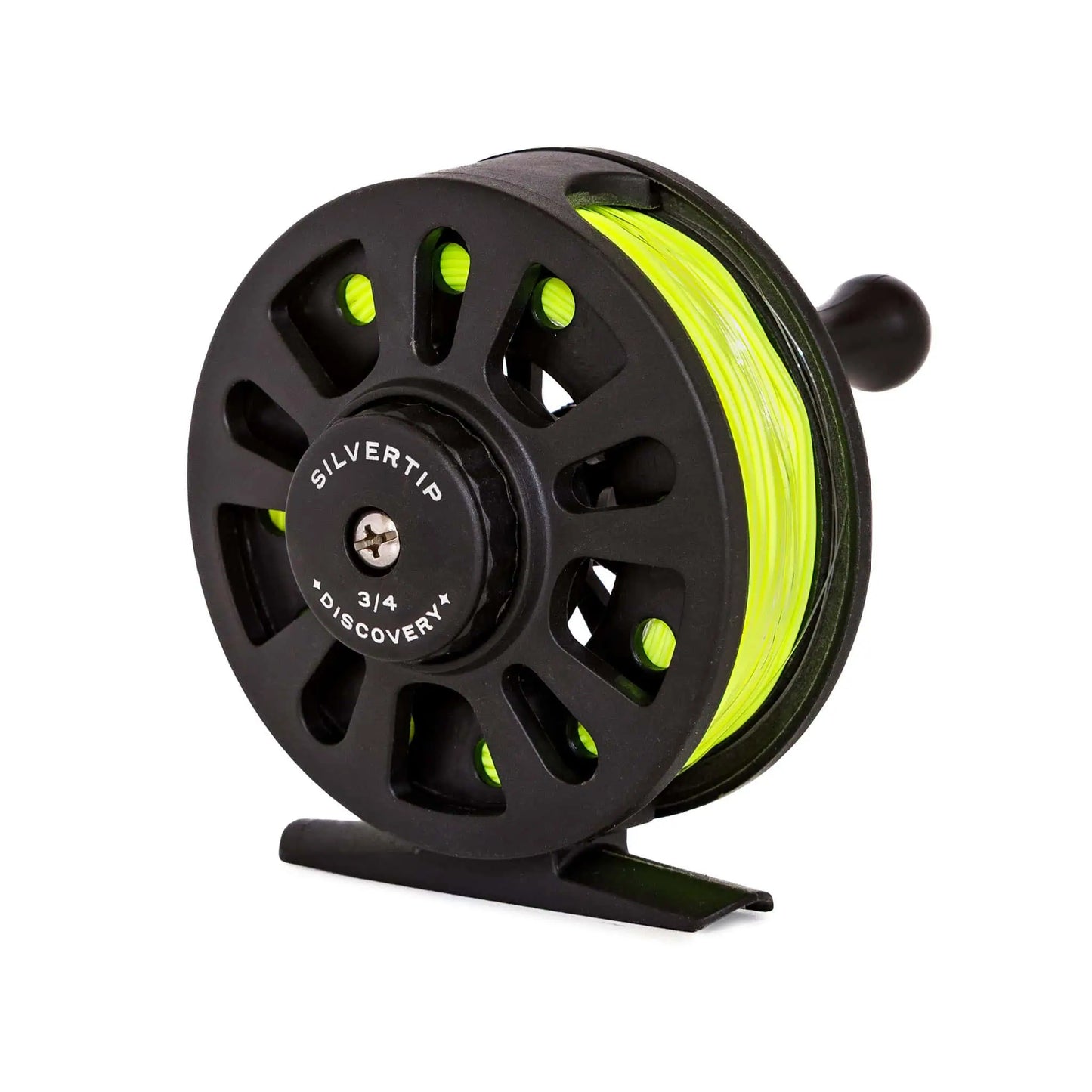 Jackson Hole Fly Co Silvertip Discovery 3/4 Fly Reel – Pre-Spooled Beginner Reel