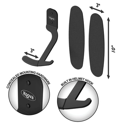 Koova - Single Bike Vertical Wall Mounted Hook
