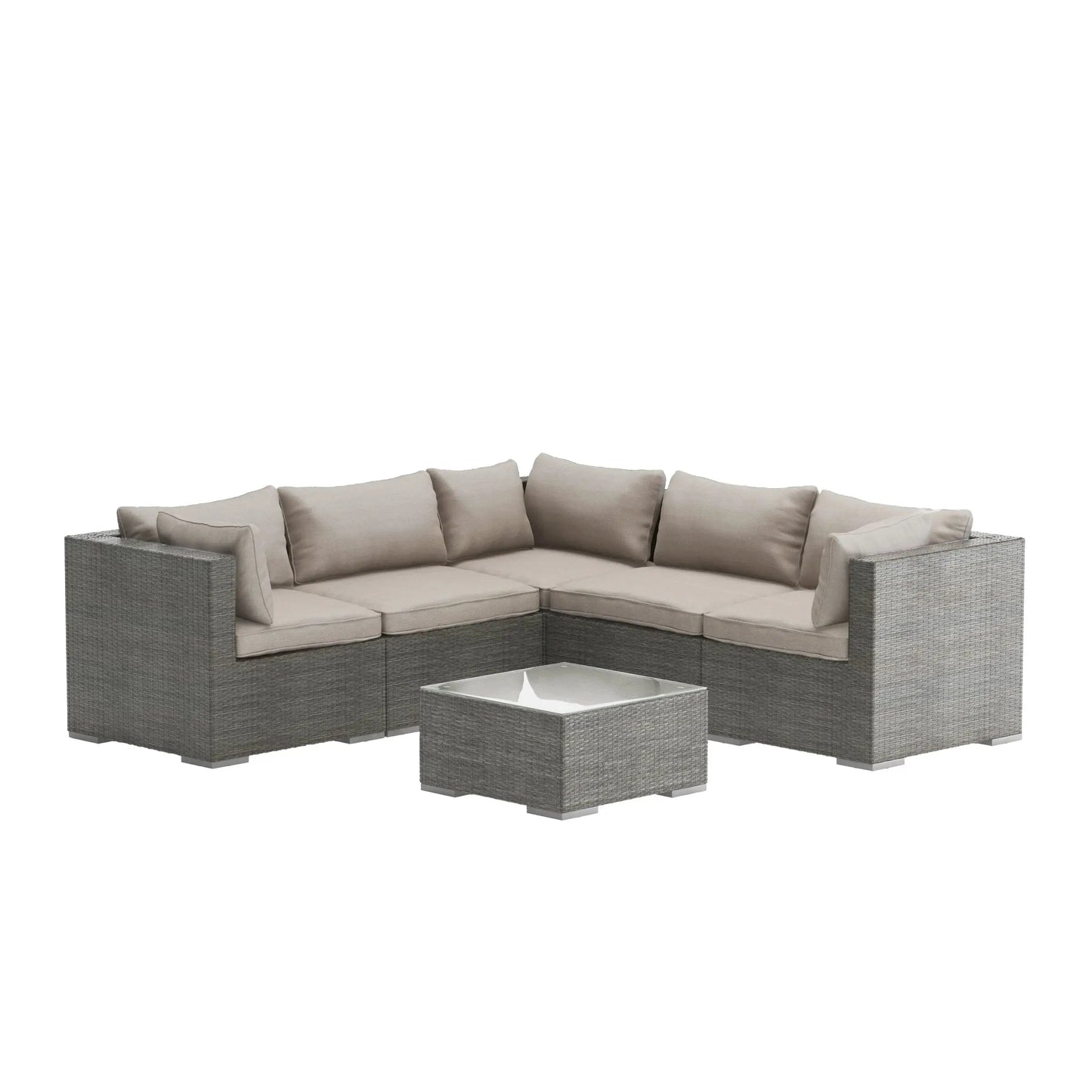 Balkene Home Sino Wicker Sofa Set