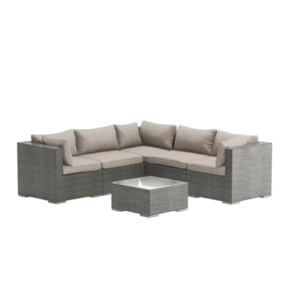 Balkene Home Sino Wicker Sofa Set