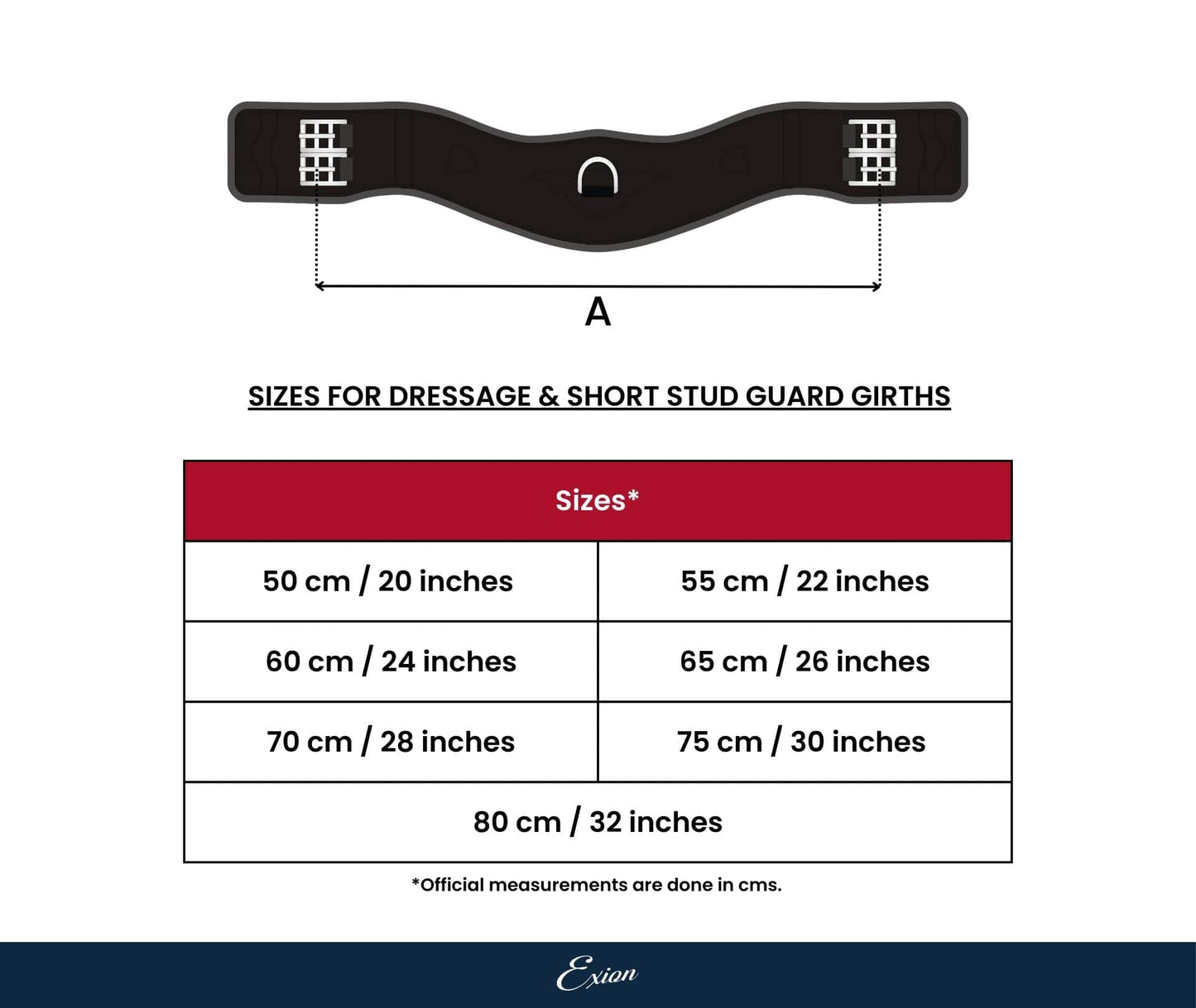 Bridles & Reins ExionPro 'Joint' Dressage Girth