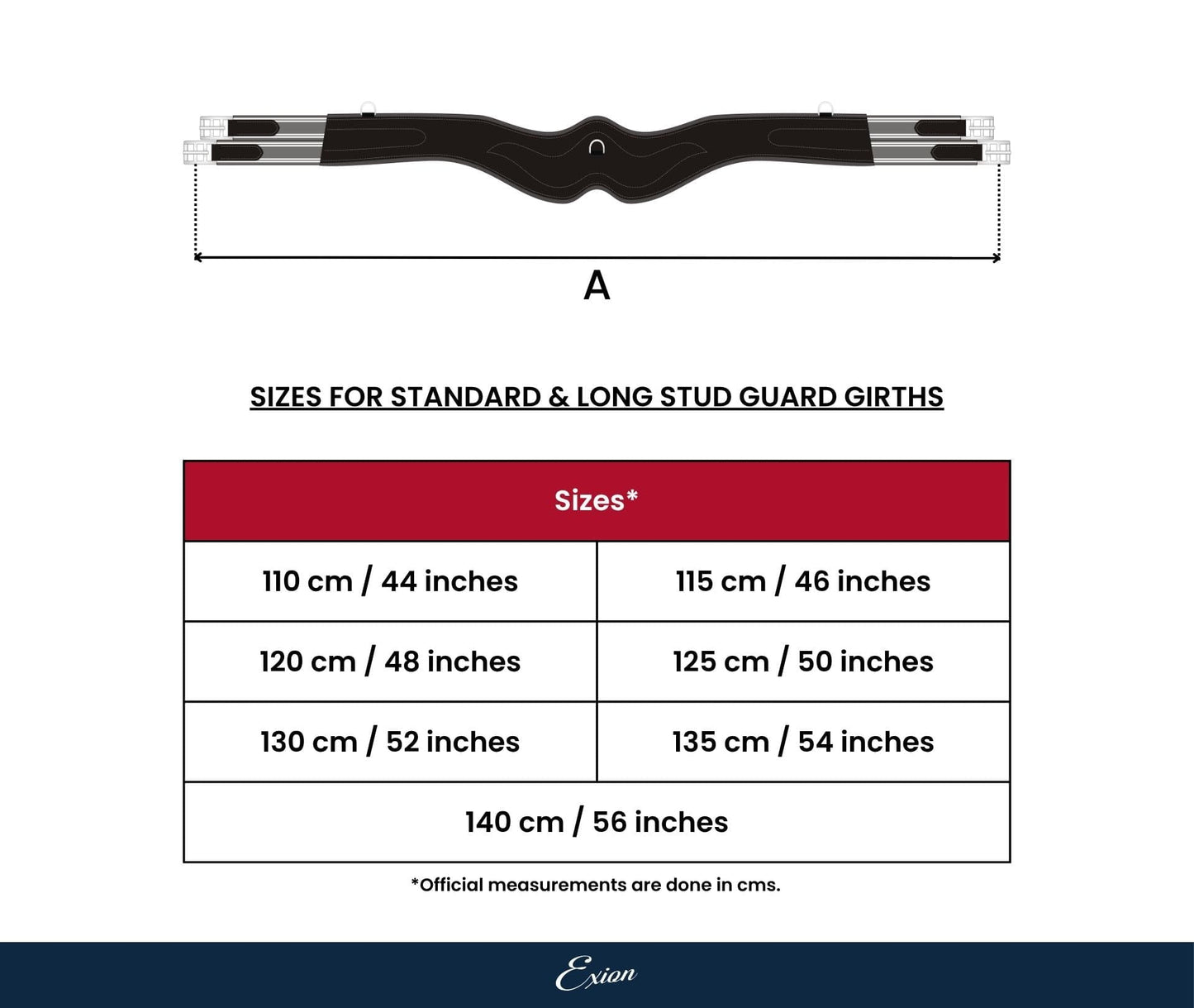 Bridles & Reins ExionPro 'AdaptLine' Belly Guard Girth - Grey Elastic with White Lines