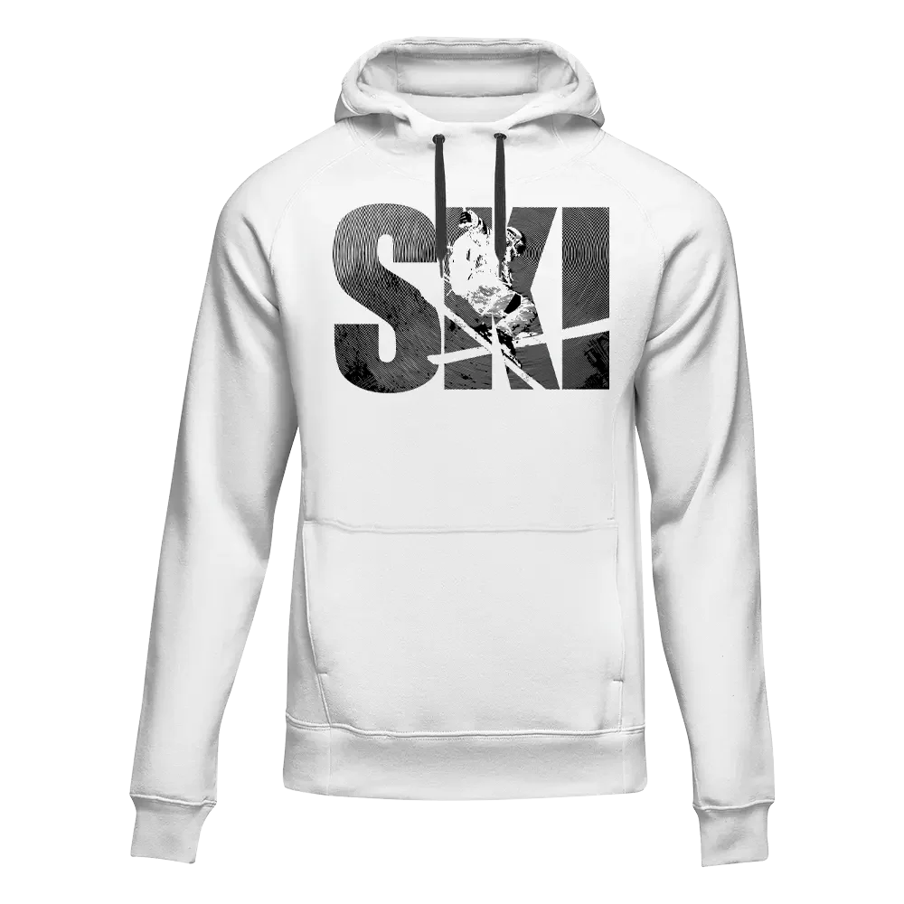 Outdoorzees Ski Adult Fleece Hoodie