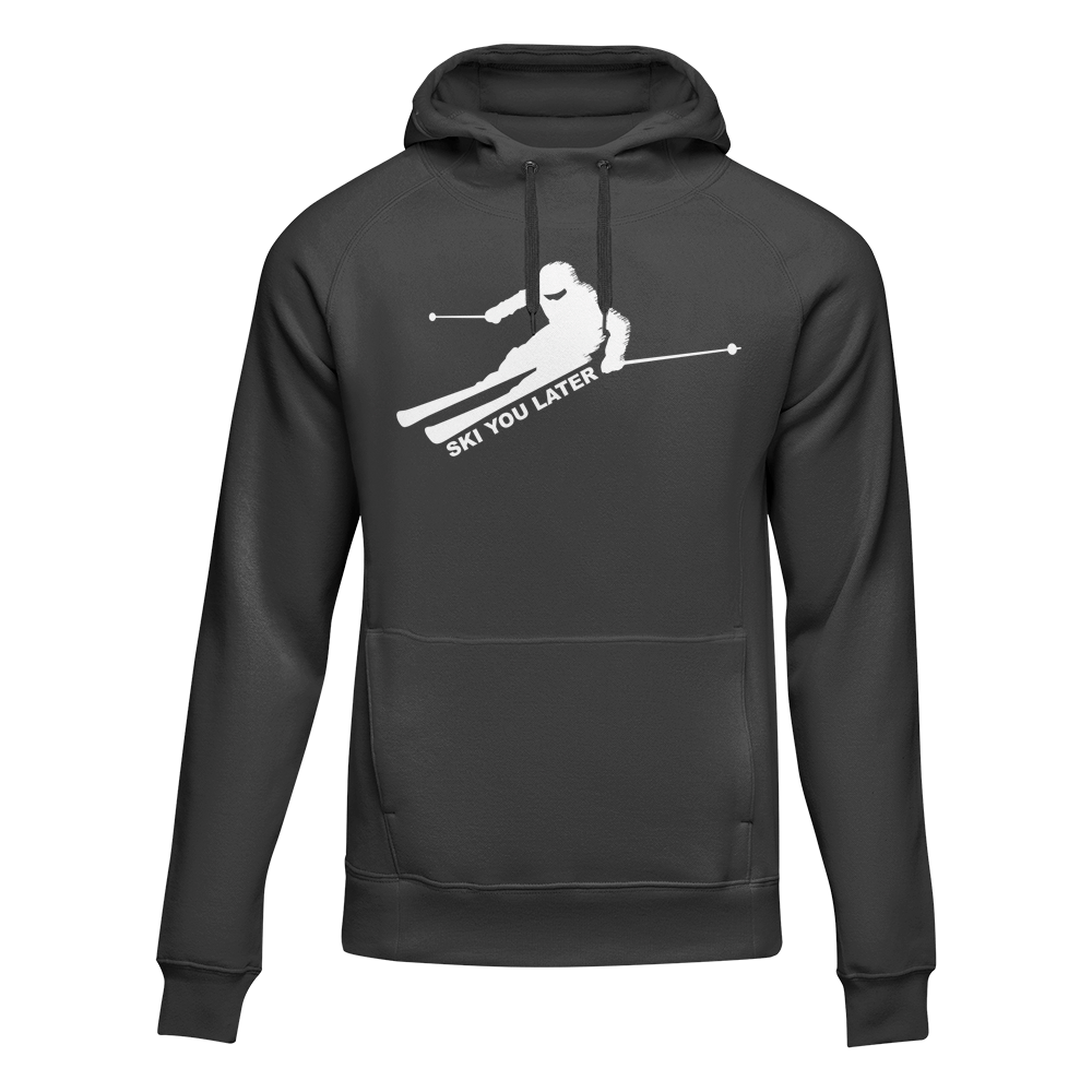 Outdoorzees Ski You Later Adult Fleece Hoodie