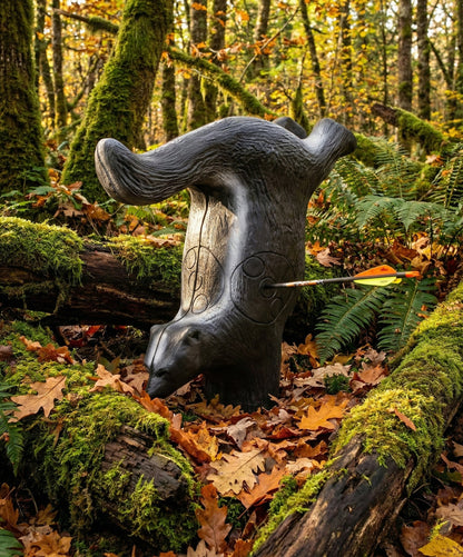 BIGshot Archery Real Wild Competition Spraying Skunk Archery Target with EZ Pull Foam