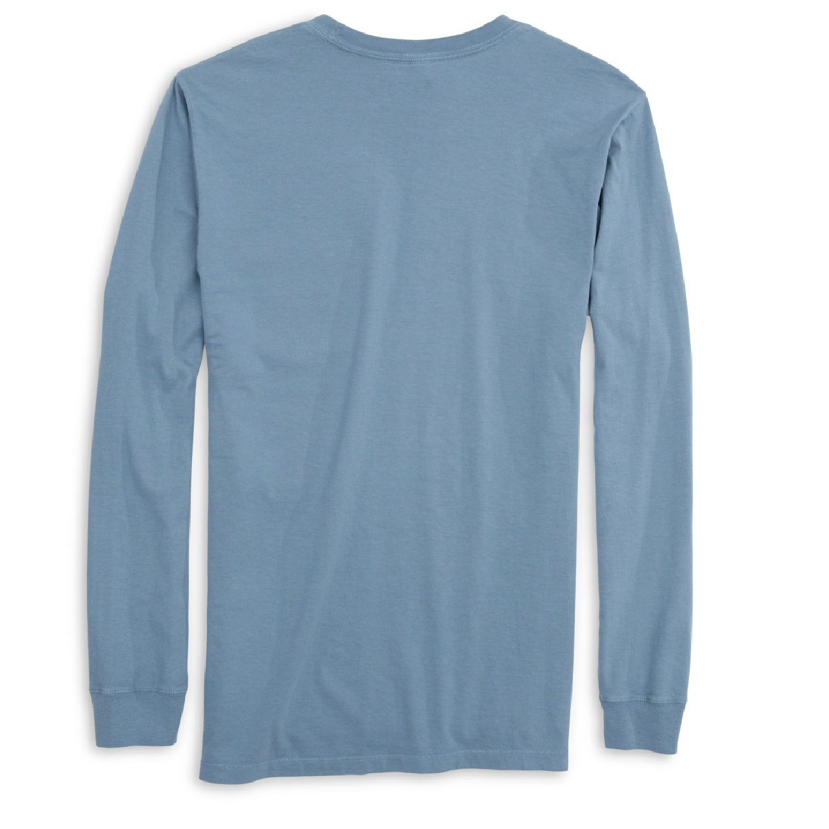 Texas Freshwater Born Linear Logo Men's Cotton Long Sleeve Shirt