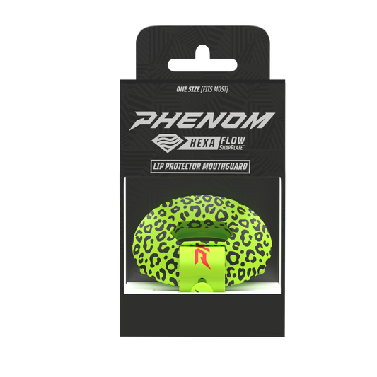 Phenom Elite HexaFlow 4.0 SnapPlate™ Mouthguard - Slime Leopard