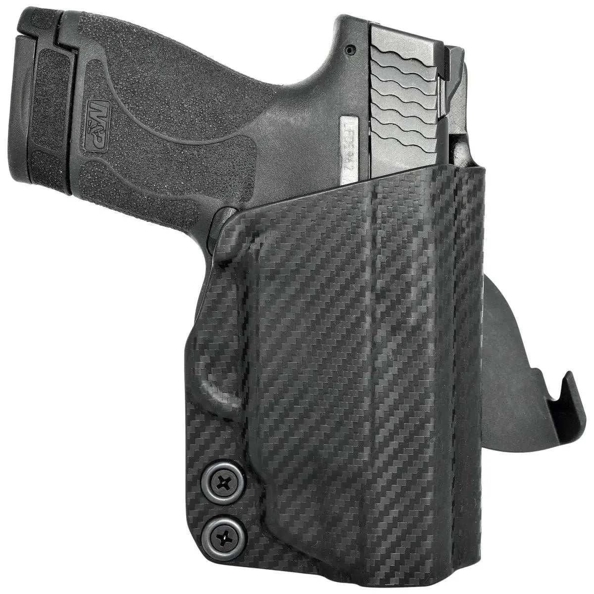 Rounded Gear Smith & Wesson M&P SHIELD M2.0 Crimson Trace Laser Paddle Holster