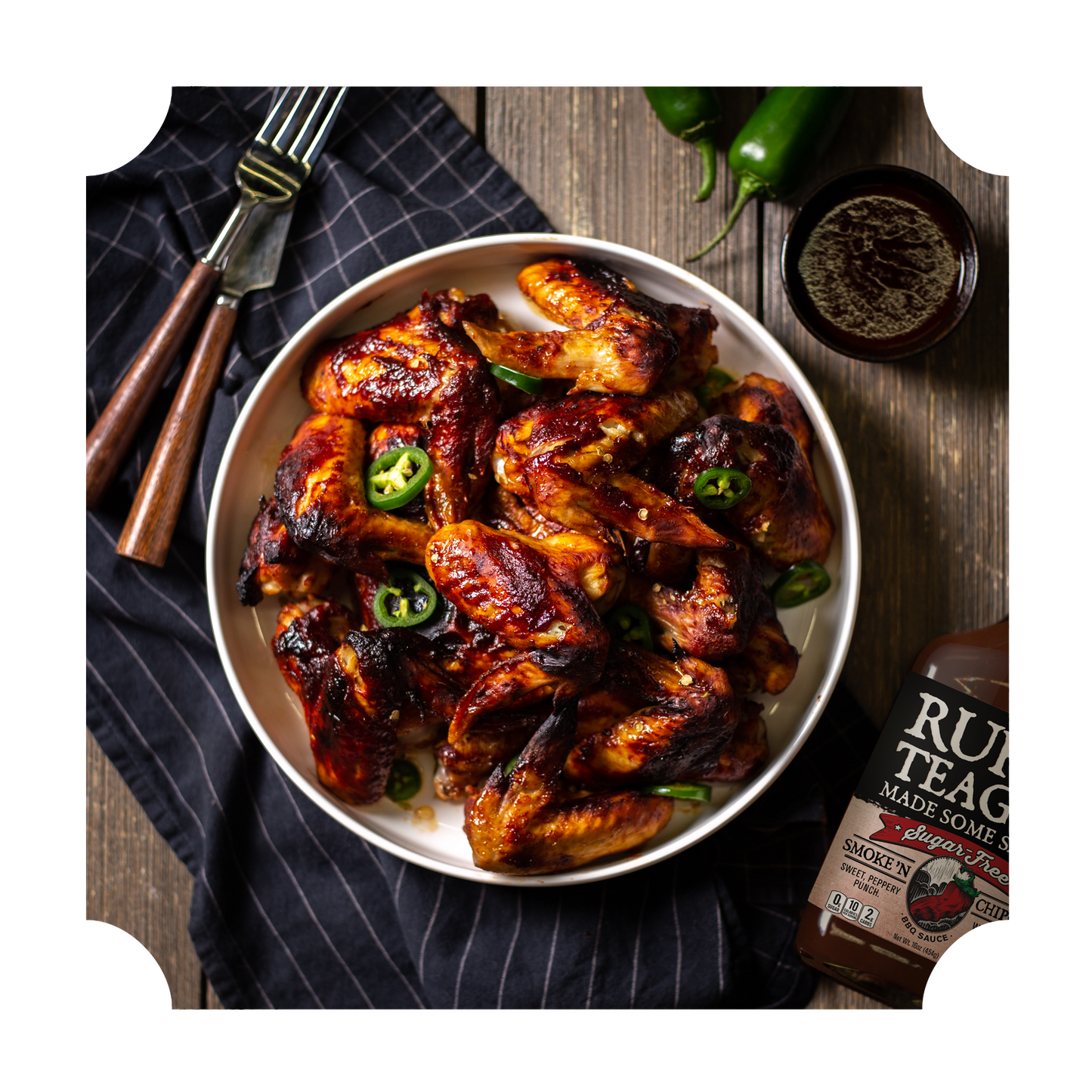 Rufus Teague SMOKE 'N CHIPOTLE - Sugar Free