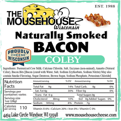 Mousehouse Cheesehaus Smoked Bacon Colby