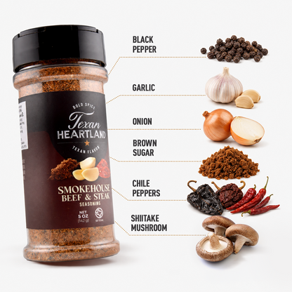 Texan Heartland Smokehouse Beef & Steak Seasoning