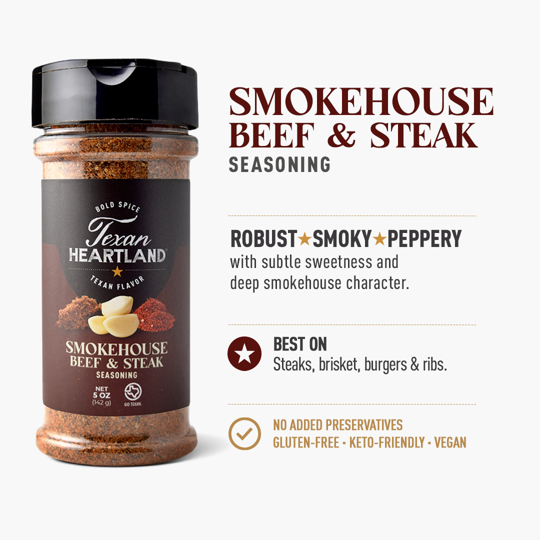 Texan Heartland Smokehouse Beef & Steak Seasoning