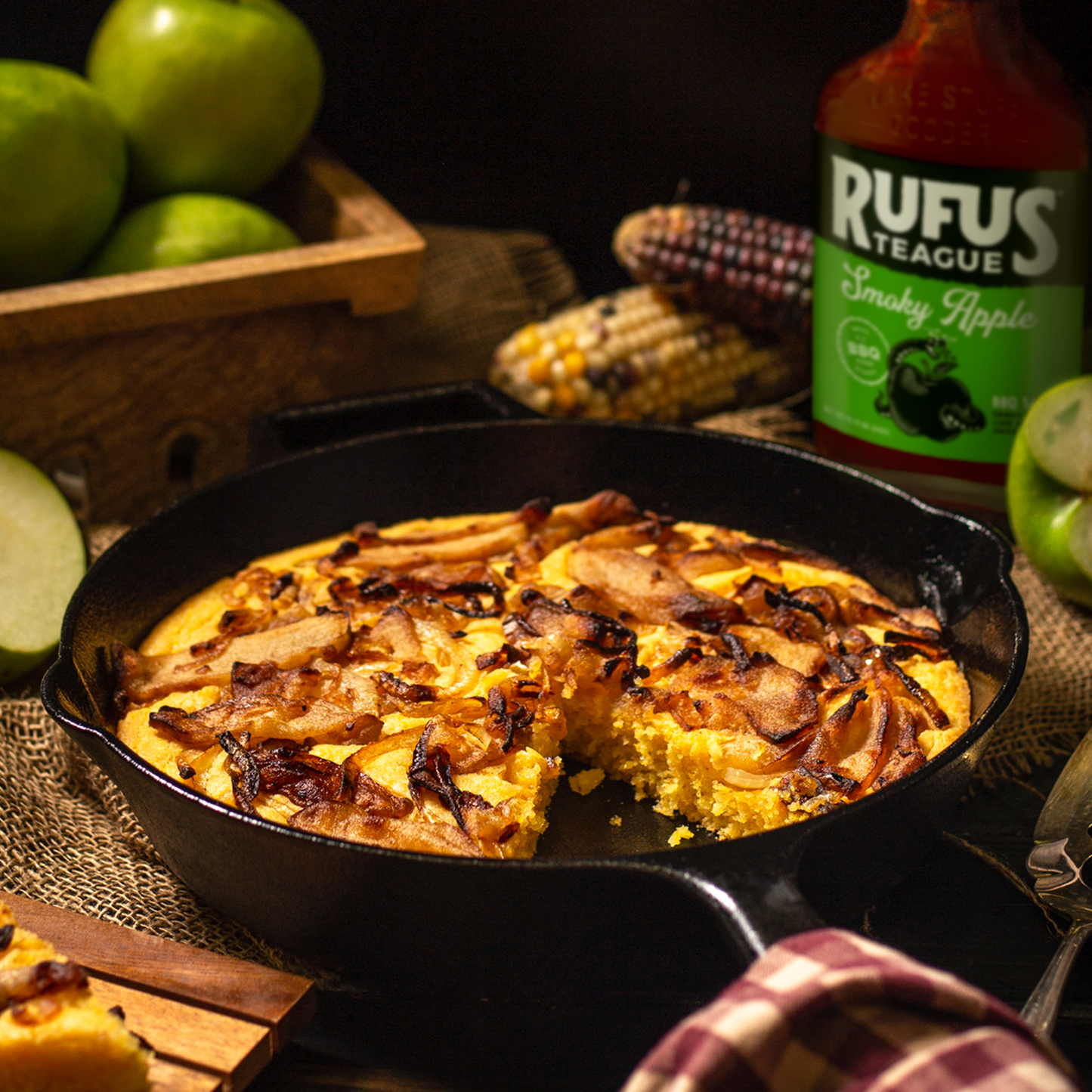 Rufus Teague SMOKY APPLE BBQ SAUCE