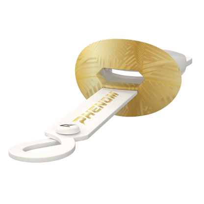 Phenom Elite HexaFlow 4.0 SnapPlate™ Mouthguard - White Gold Rush