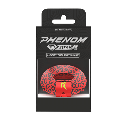 Phenom Elite HexaFlow 4.0 SnapPlate™ Mouthguard - Red Leopard