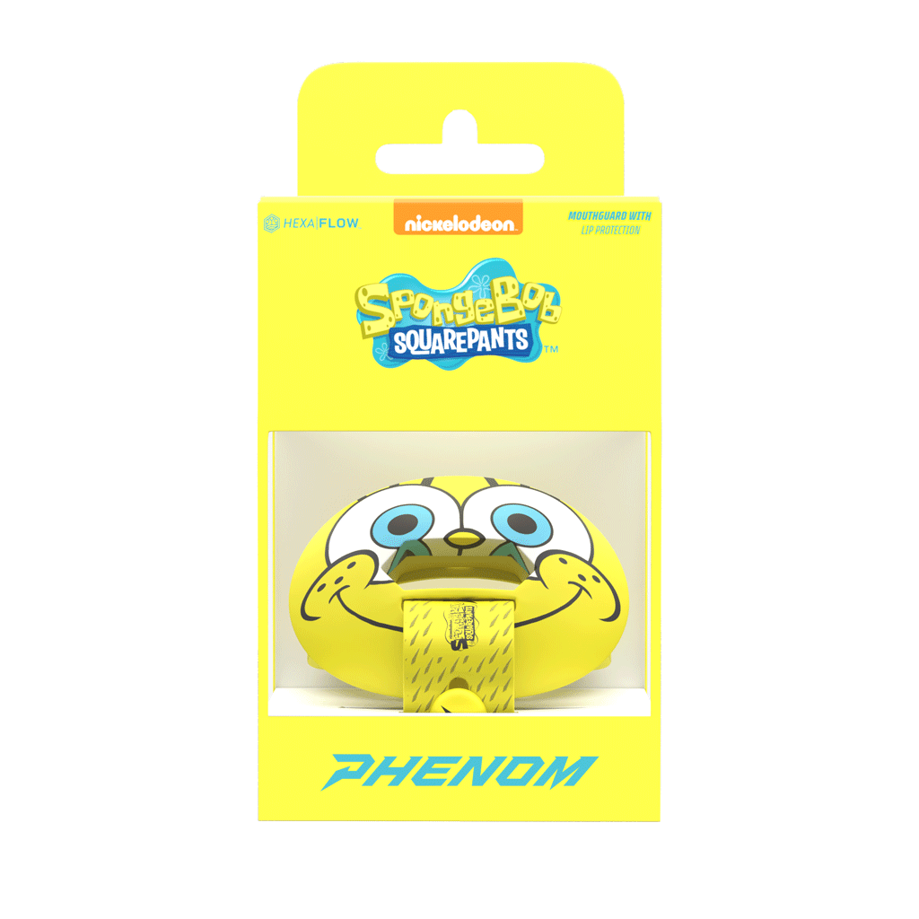 Phenom Elite HexaFlow 4.0 SnapPlate™ Mouthguard - Spongebob