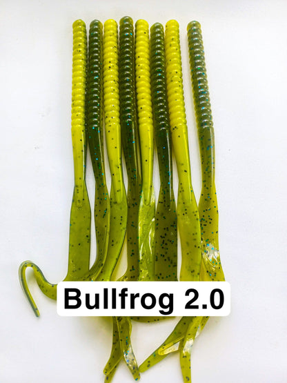 Southern Indiana Bait Co. 7" Curly Tail Worm