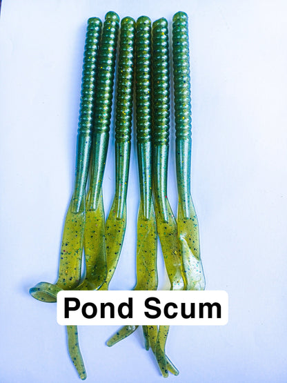 Southern Indiana Bait Co. 7" Curly Tail Worm