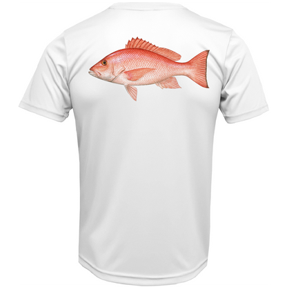USA Snapper Short Sleeve UPF 50+ Dry-Fit Shirt