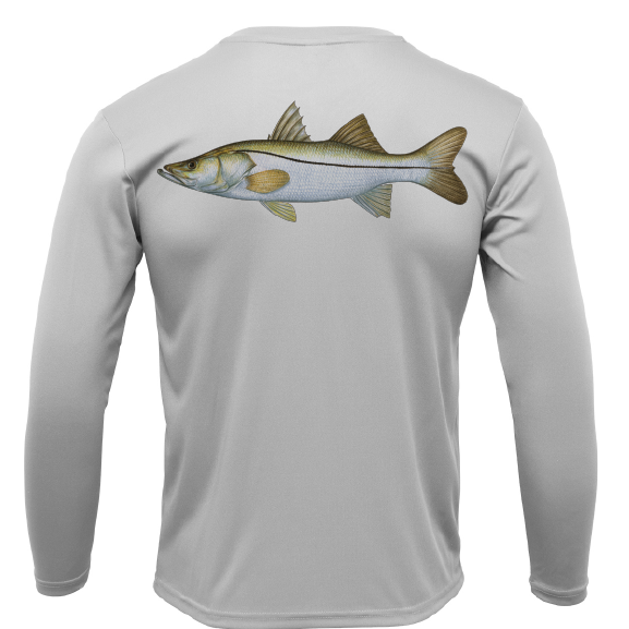 USA Snook Long Sleeve UPF 50+ Dry-Fit Shirt
