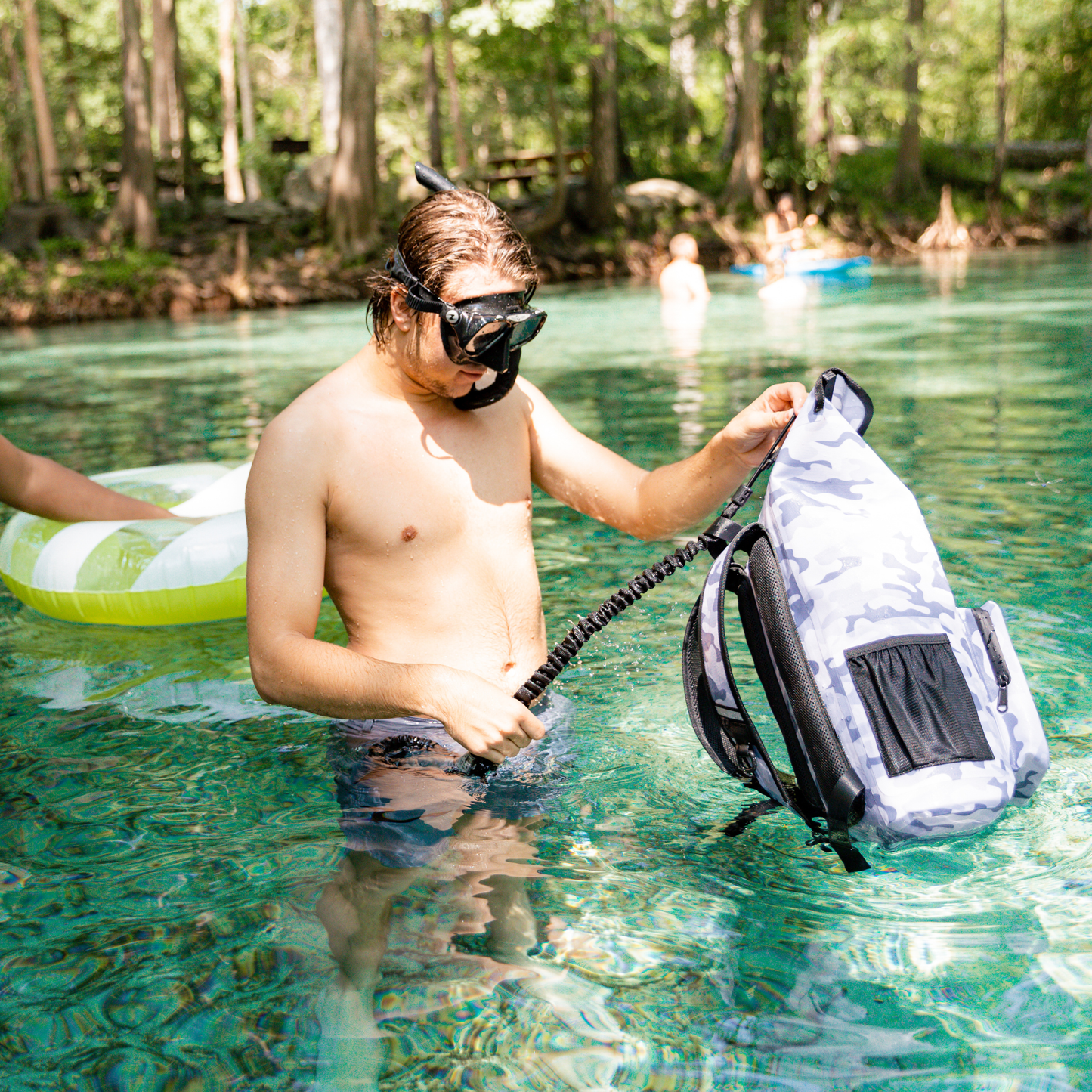 Dry Pocket 25-Liter, Auto-Sealing, Waterproof, Floating, Scent Proof Dry Bag