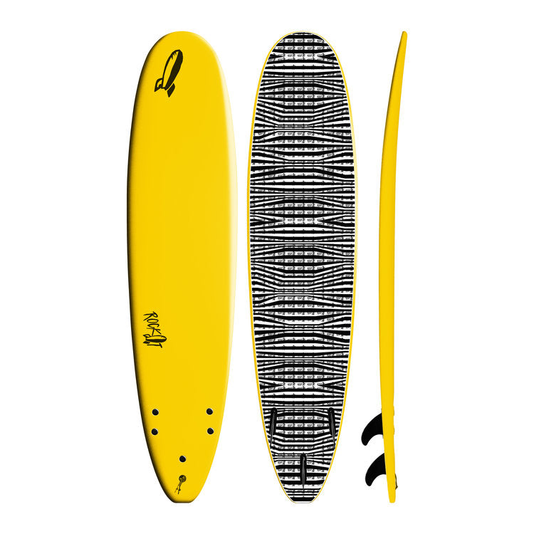 Rock-It Surf 8' BIG SOFTY longboard (3-fin)