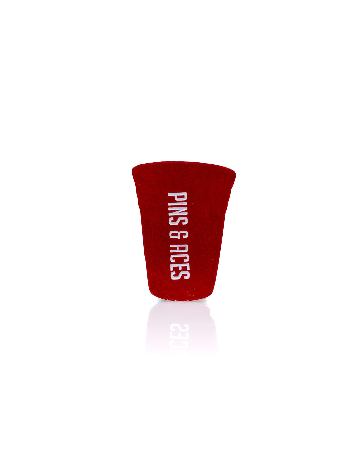 Pins and Aces Red Party Cup Ball Marker
