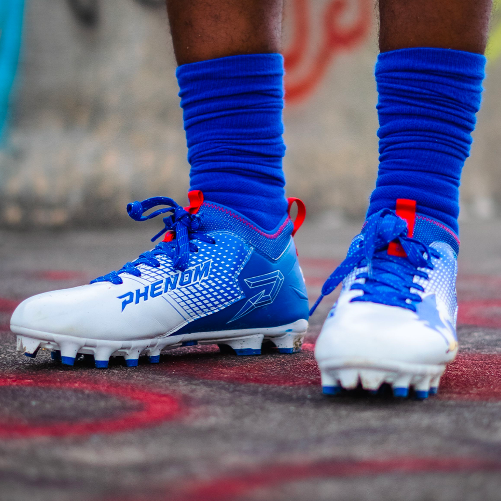 Sonic the Hedgehog Football Cleats - Quantum Speed by Phenom Elite