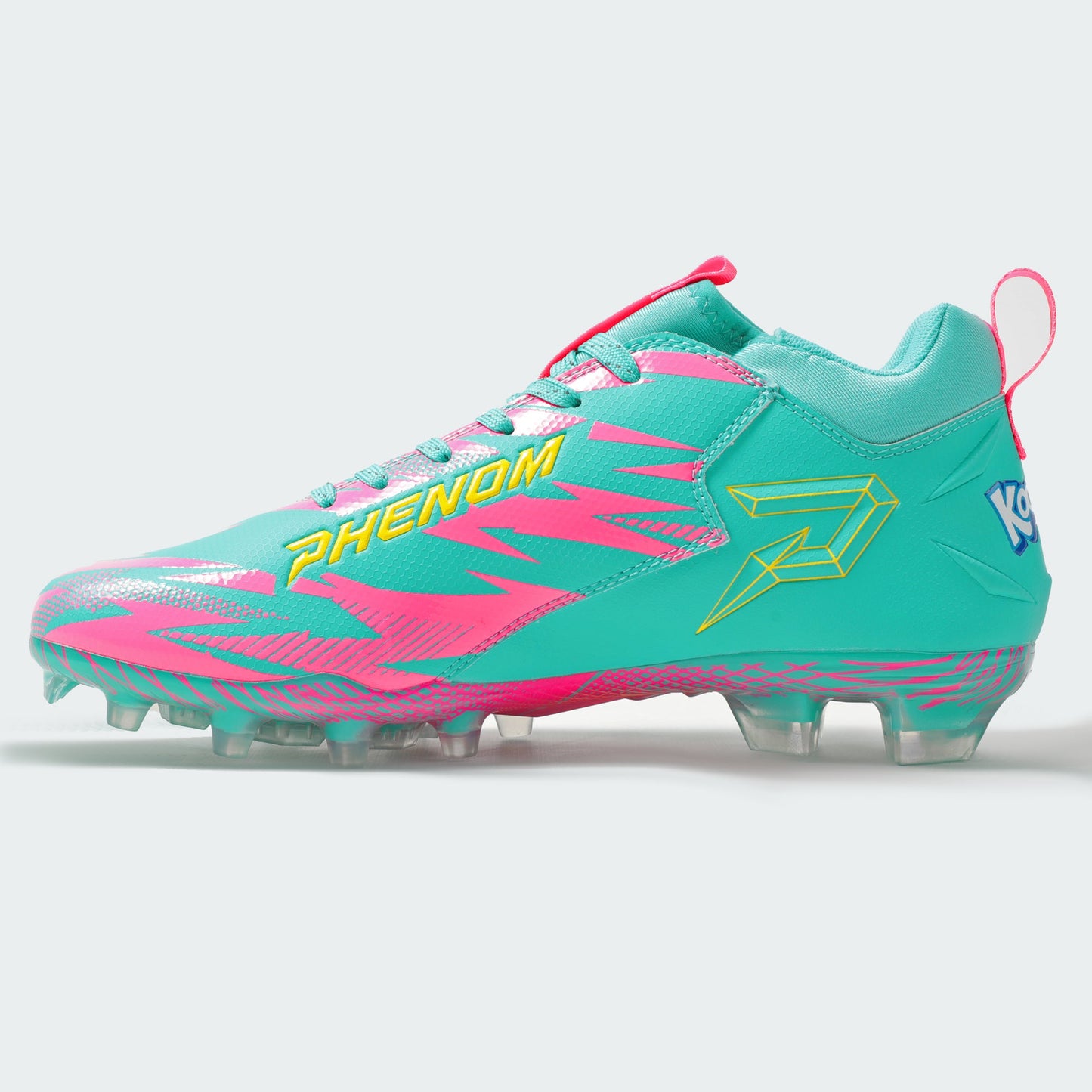 Phenom Elite Kool-Aid 'Sharkleberry Fin' Football Cleats - Quantum Speed by Phenom Elite