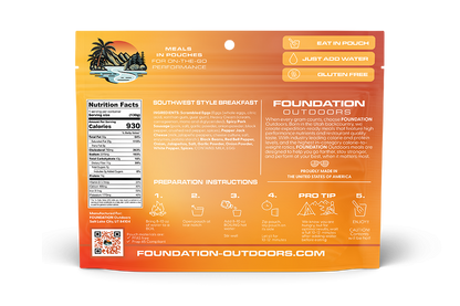 Foundation Outdoors Southwest Style Breakfast Meal