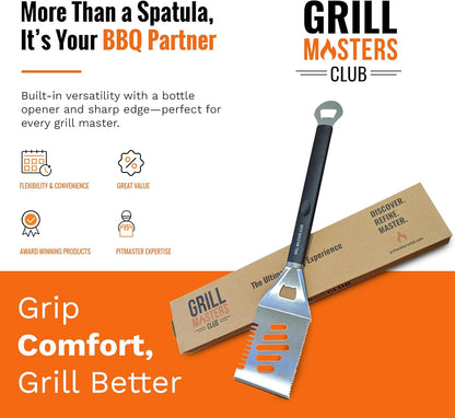 Grill Masters Club BBQ Super Bundle: Cutting Board, Meat Claws & Spatula