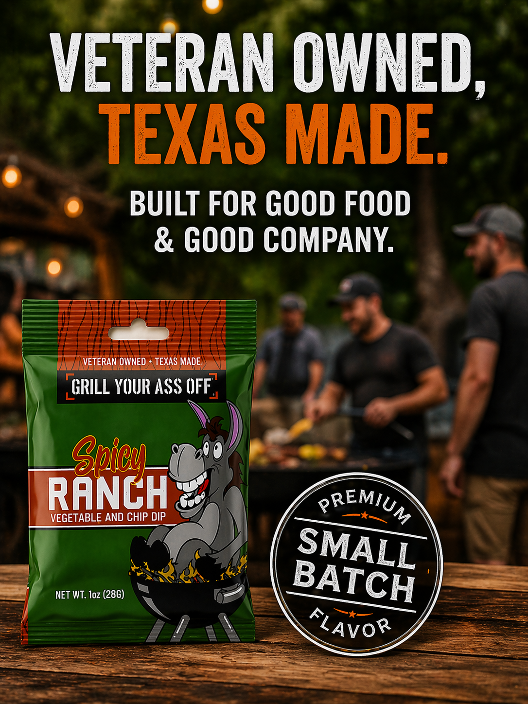 Grill Your Ass Off Spicy Ranch Dip
