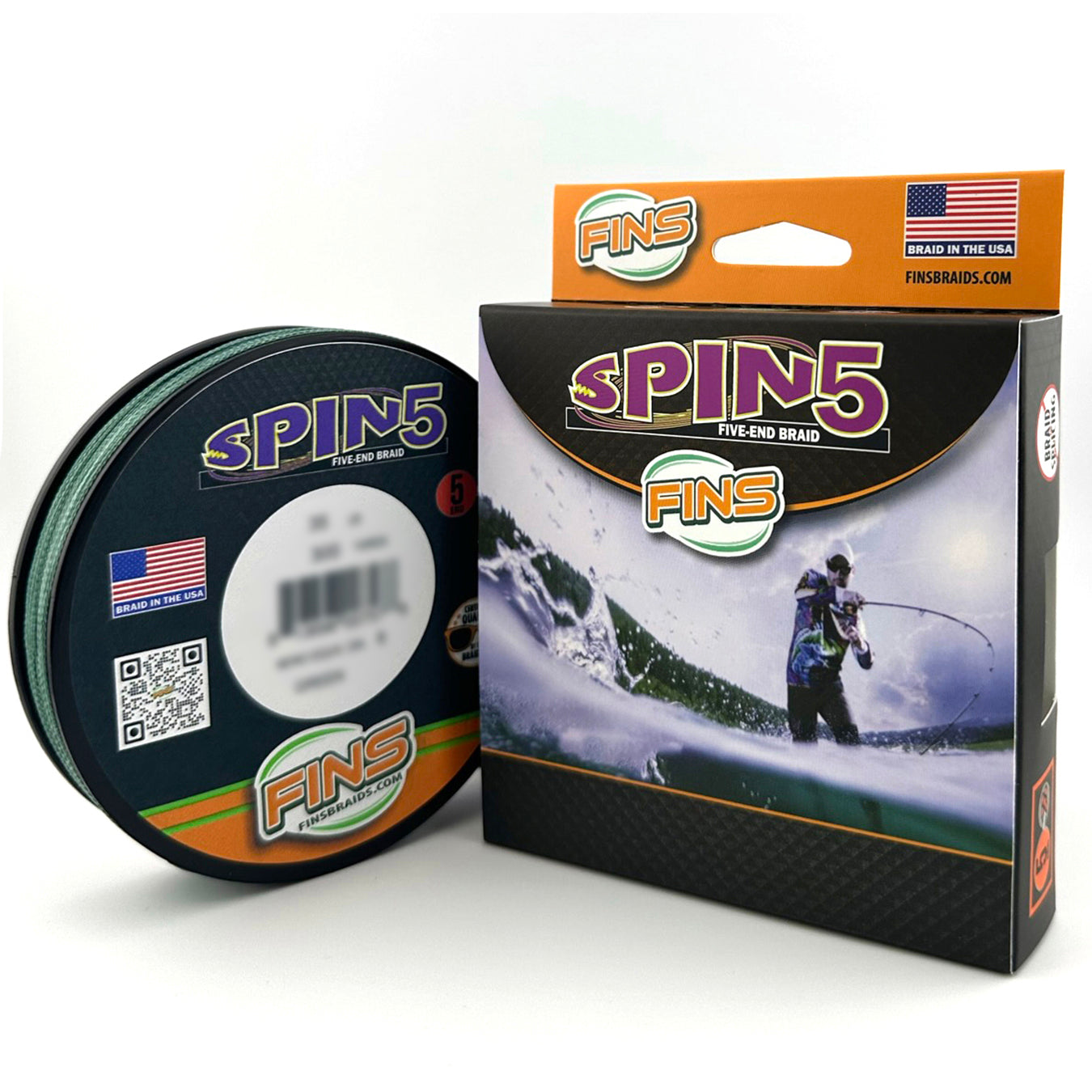 FINS Fishing Spin5 Fishing Braid