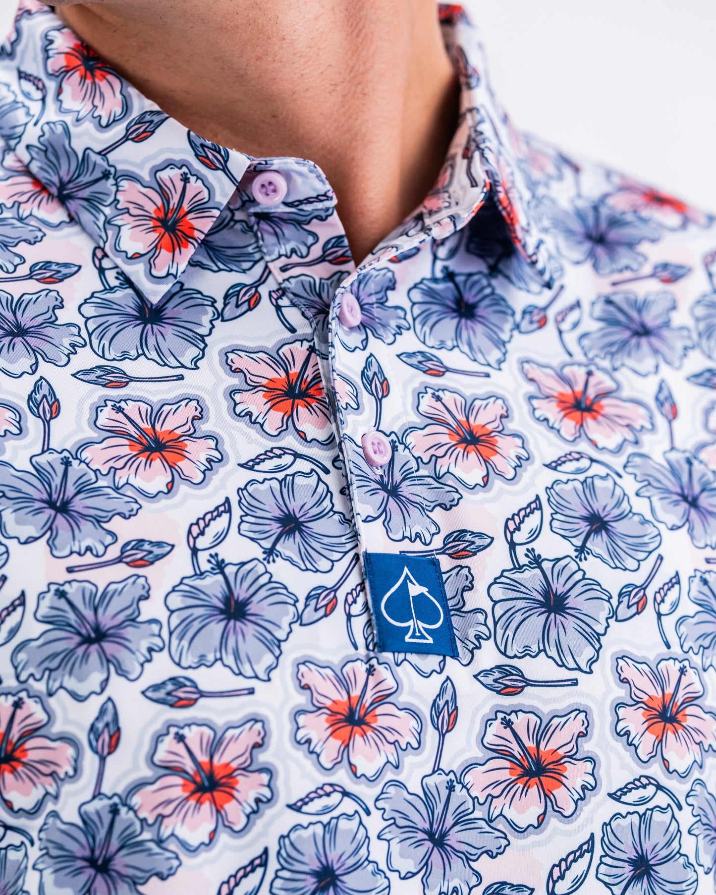 Pins and Aces Hibiscus Harmony