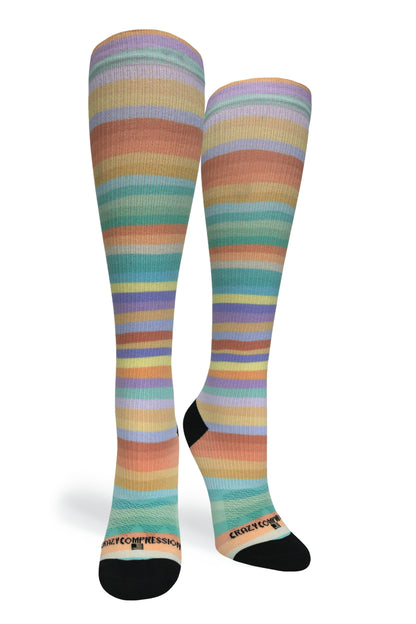 Crazy Compression Spring Stripes - (Standard & Extra Wide)