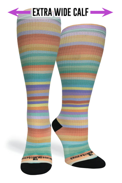 Crazy Compression Spring Stripes - (Standard & Extra Wide)