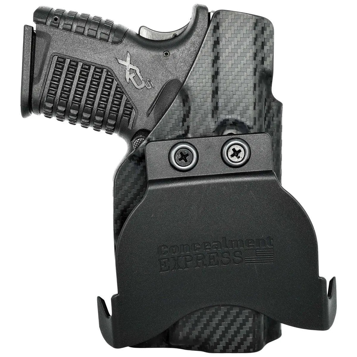 Rounded Gear Springfield XDS Paddle Holster