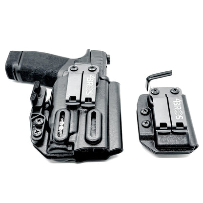 Four Brothers Springfield Hellcat Pro & 1913 TLR-7 Sub IWB RH Holster with Magazine Carrier Combo